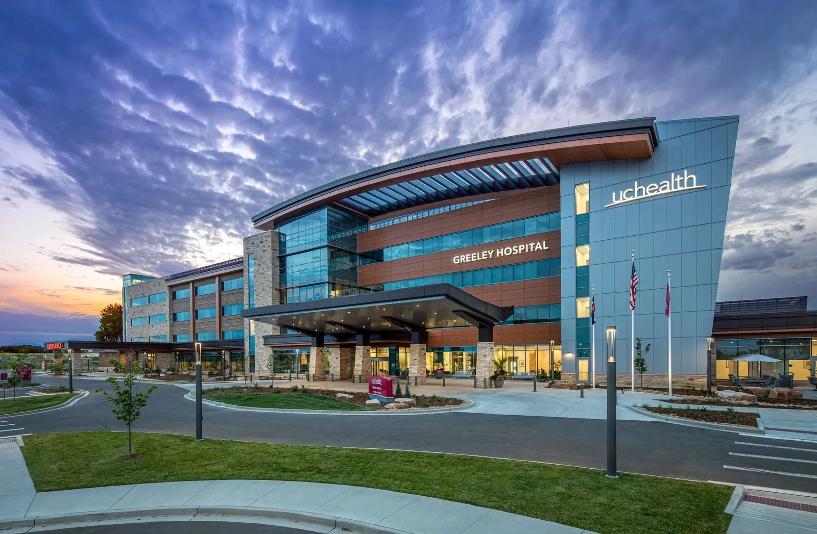 Hospital roofing in Lansing