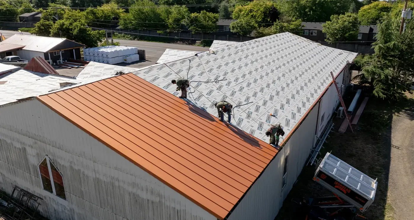Standing Seam Metal for Distribution and Plant Buildings